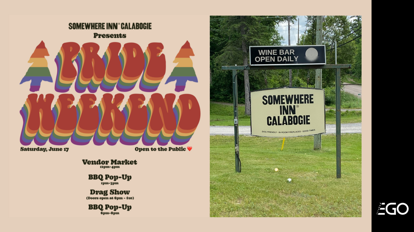 Stroked Ego Participates in Somewhere Inn Calabogie First Pride