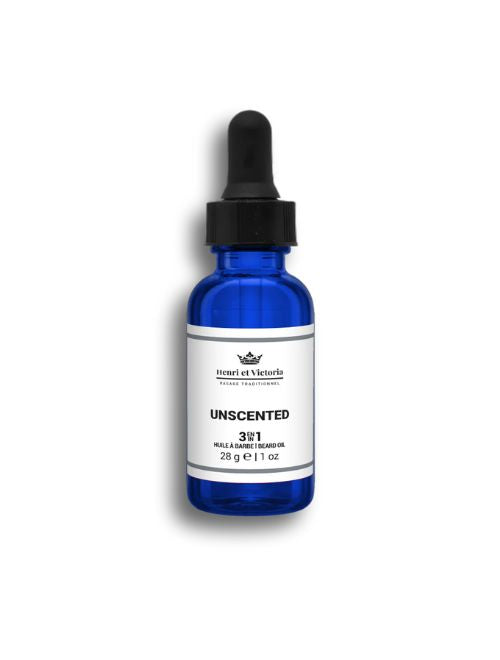 Unscented Beard/Preshave Oil - 1oz.