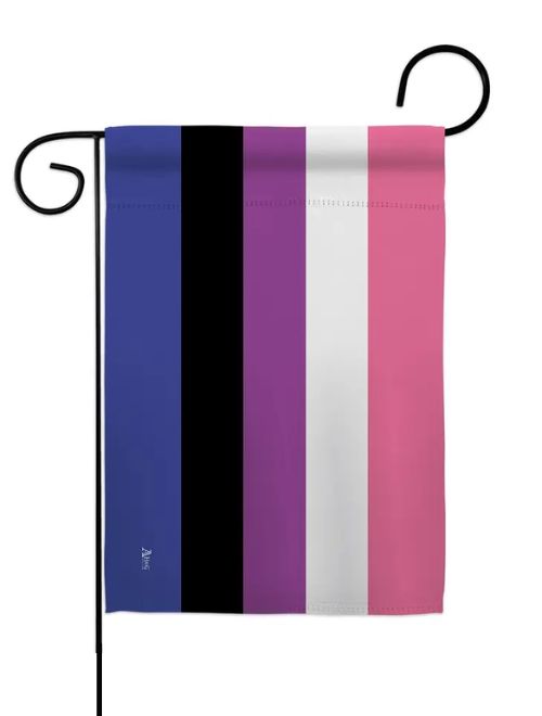 Genderfluidity Pride Decor Flag