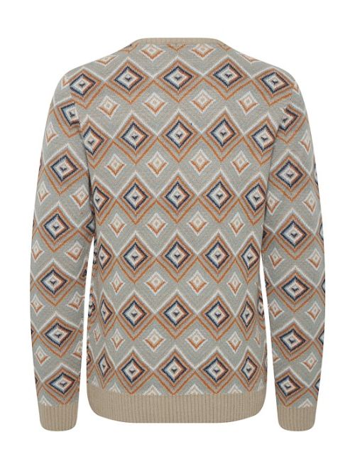 Lozenge Pattern Pullover