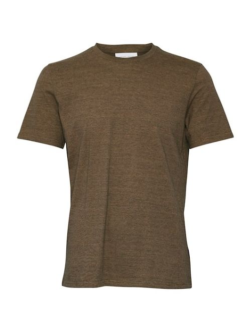 Micro Striped T-Shirt - Brown