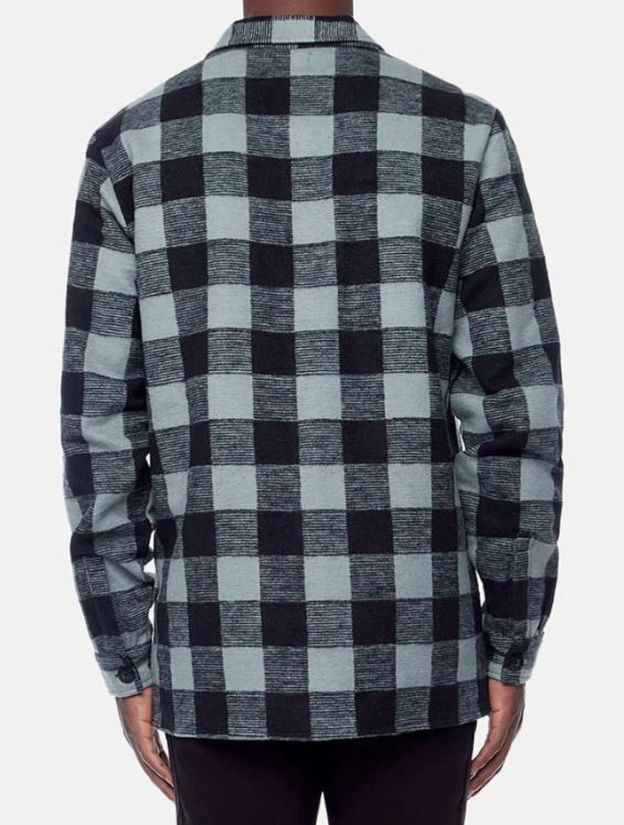 Large Check Flannel Overshirt