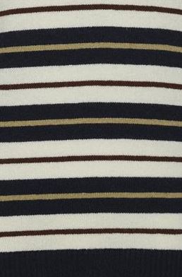 Striped Wool Blend Pullover