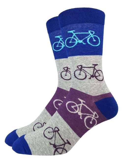 Checkered Bicycle Crew Socks