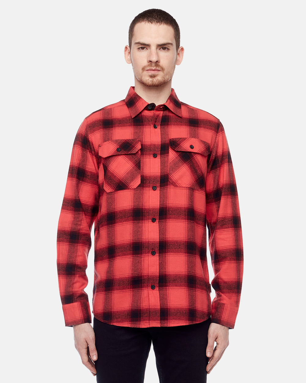Anthony Plaid Long Sleeve Button Up