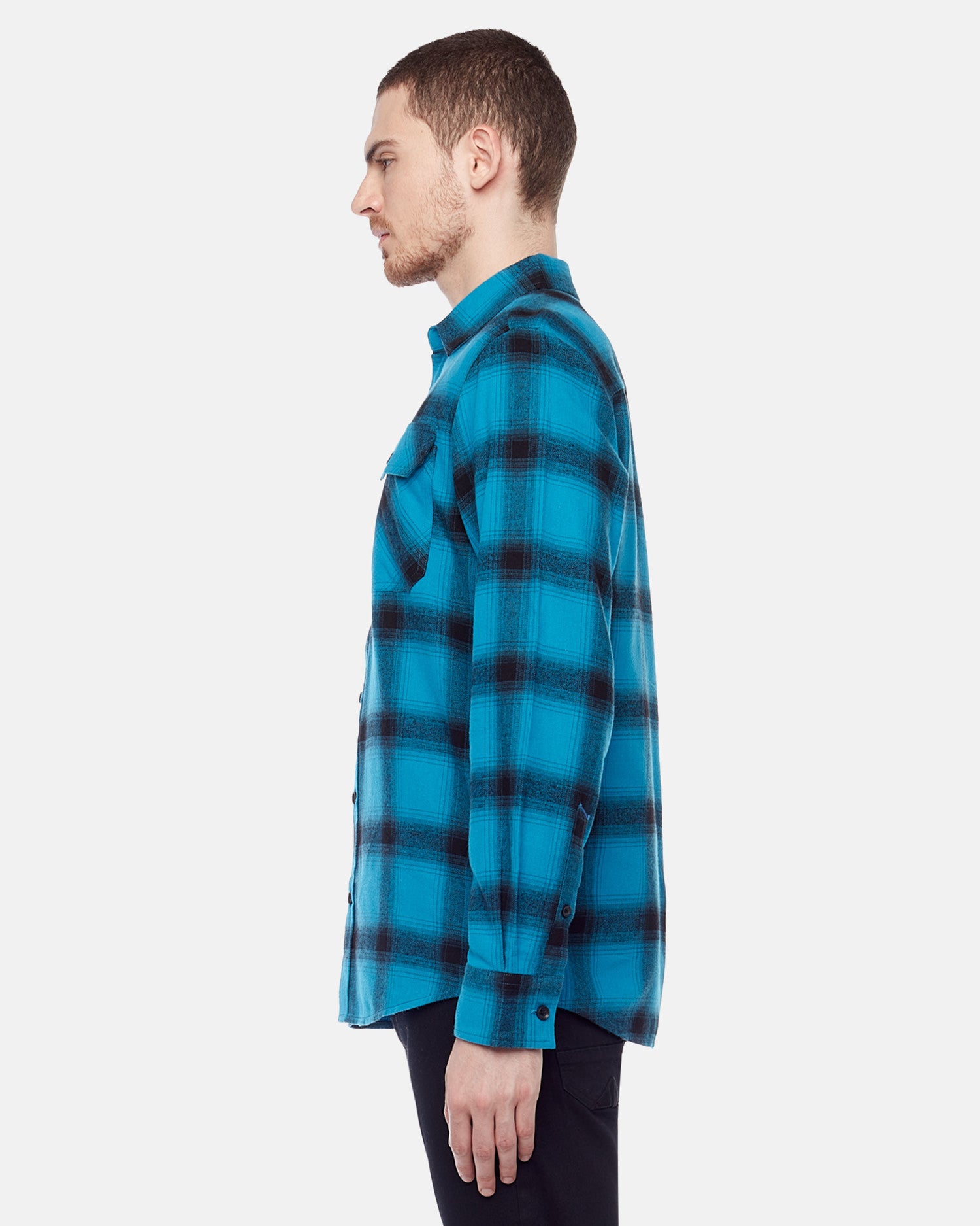 Anthony Plaid Long Sleeve Button Up