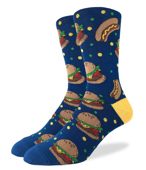 Burgers & Hot Dogs Crew Socks