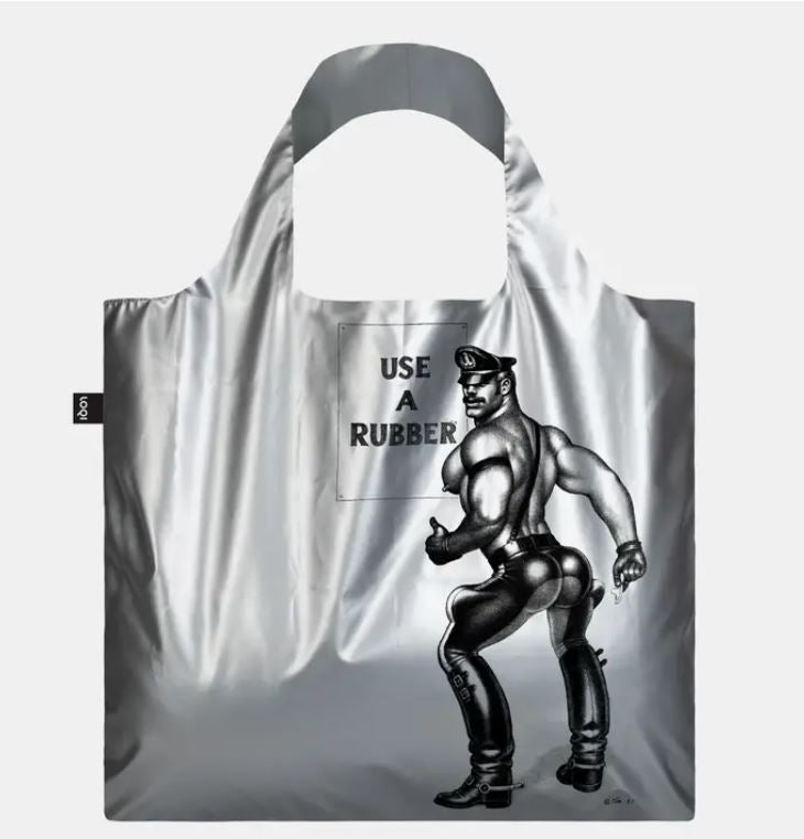 Tom of Finland "Rubber" Recycled Tote Bag