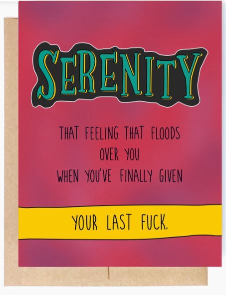 Serenity Greeting Card