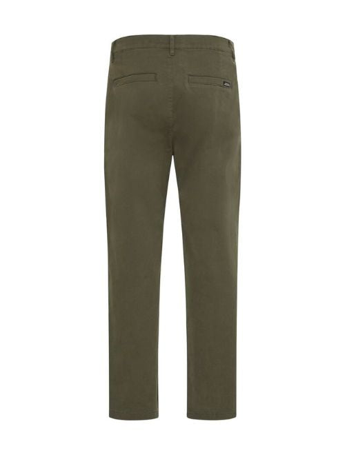 Natan Wide Leg Chino - Forest Green