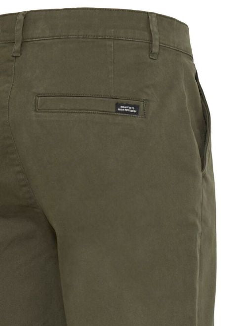 Natan Wide Leg Chino - Forest Green