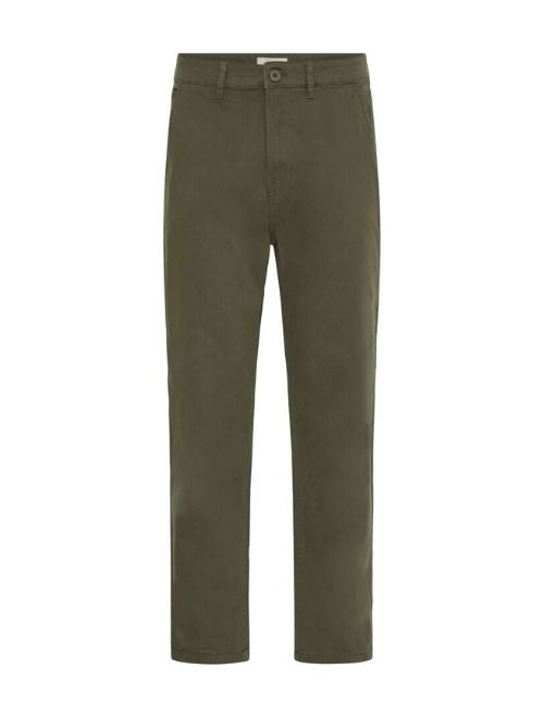 Natan Wide Leg Chino - Forest Green