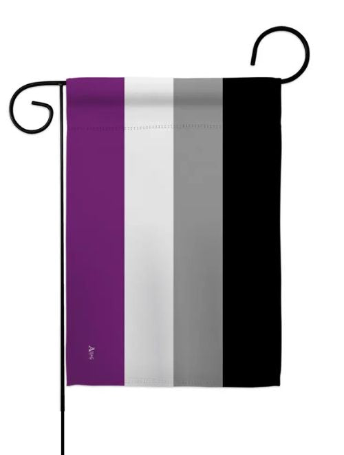 Asexual Pride Decor Flag