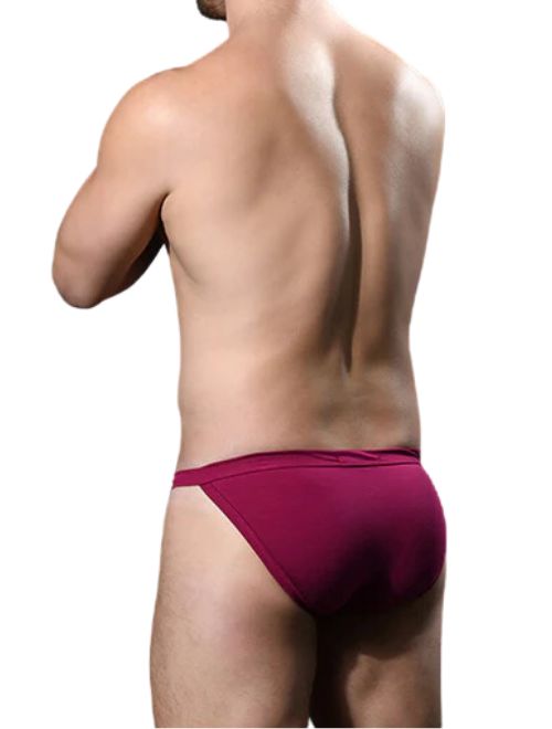 Bamboo Sidecut Brief - Magenta