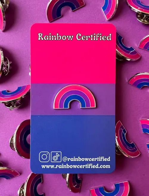 Bisexual Rainbow Pin