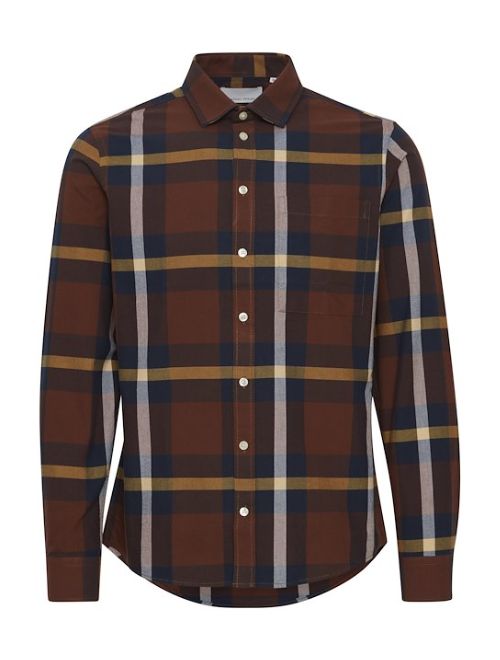 Checkered Oxford Long Sleeve