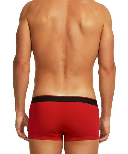 Cotton Stretch Solid Trunk - Red