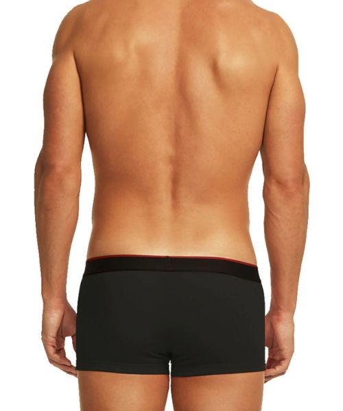 Cotton Stretch Solid Trunk - Black