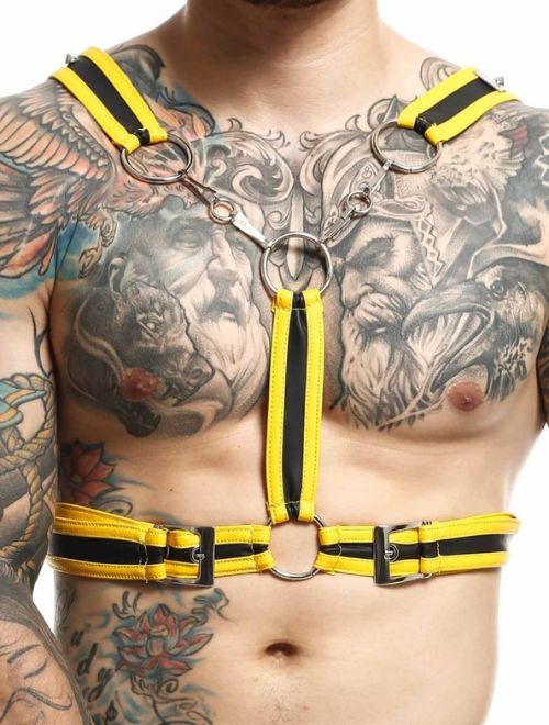 Cross Chain Harness - Yellow