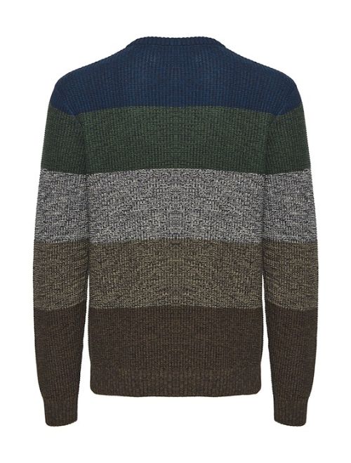 Knitted Pullover - Blue