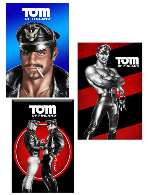 Tom of Finland Magnet Trio