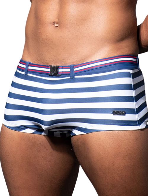 Nautical Buckle Swim Trunk