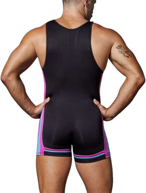 Varsity Singlet - Neon Black