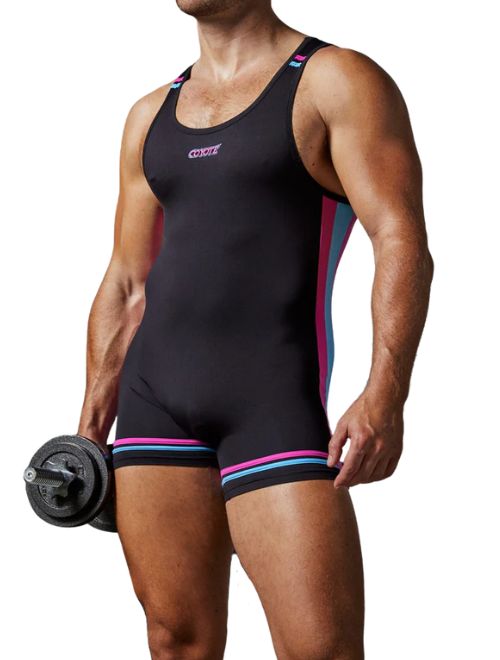 Varsity Singlet - Neon Black