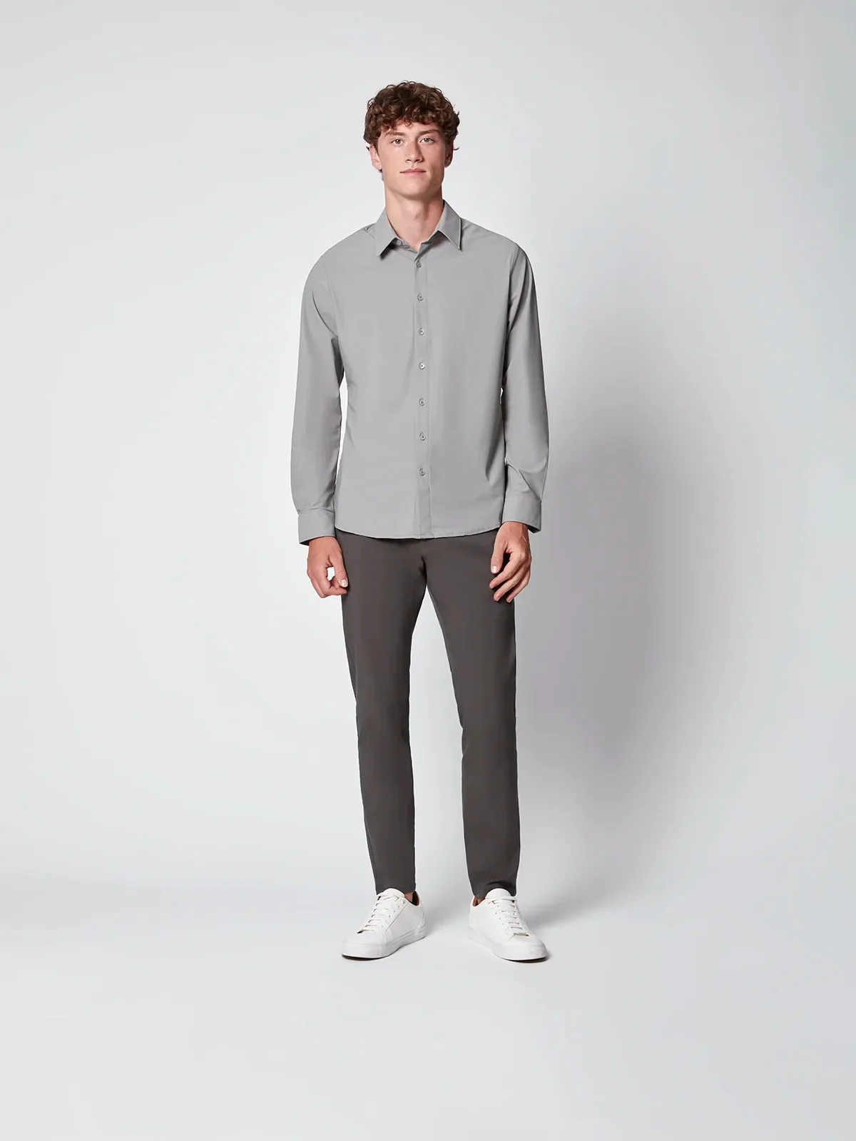 Relaxed Chino Pant - Grey