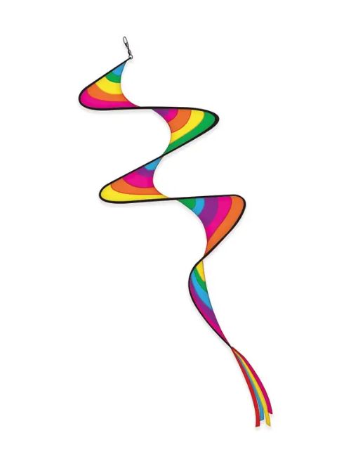 Rainbow Curly Pride Windsock