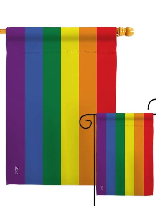 Rainbow Pride Decor Flag