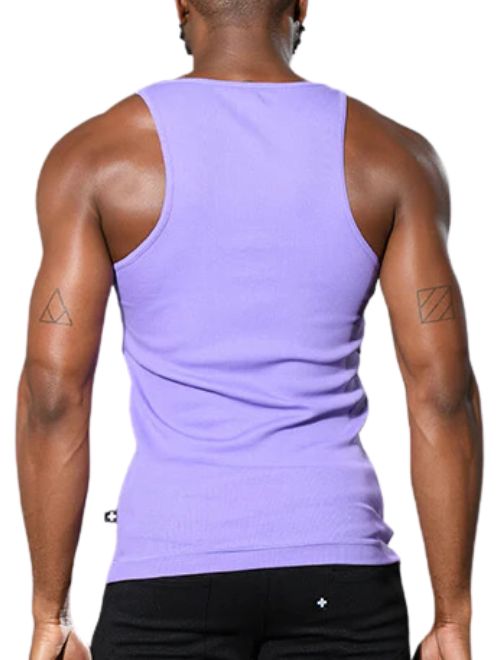 Ribbed Tank - Lavender