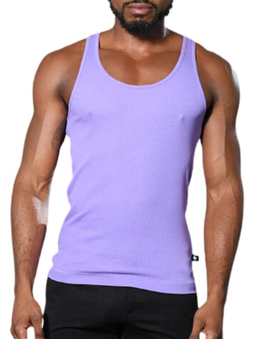 Ribbed Tank - Lavender