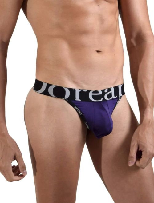 Sexy Pouch Thong - Purple