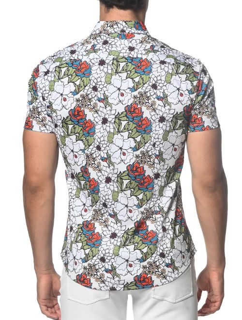 Flora Print Short Sleeve Shirt