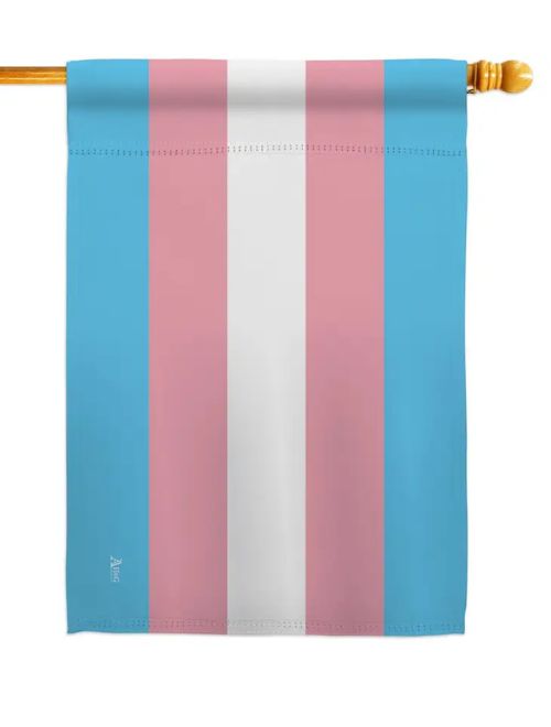 Transgender Pride Decor Flag