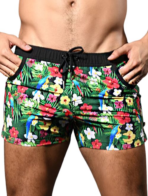 Tropical Birds Swim Shorts