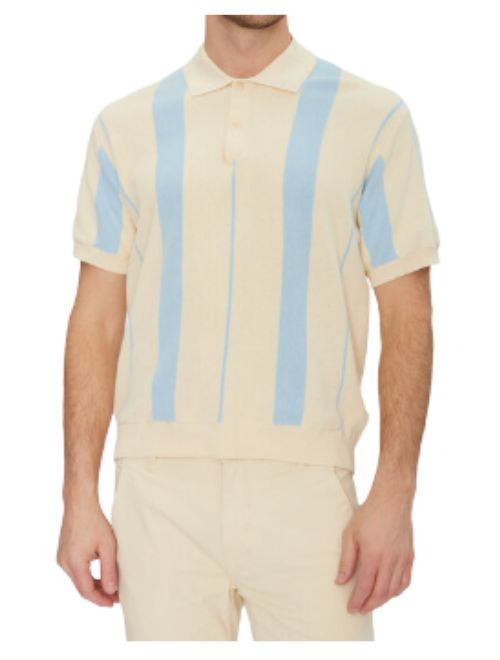 Polo Knit - Blue Bell