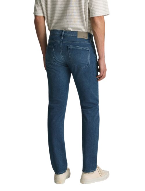 Jake Slim Leg - Mid Blue