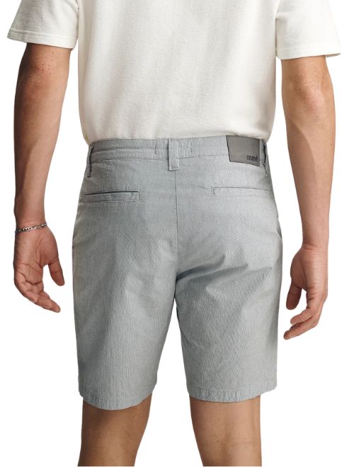 Tailored Chino Short - Blue Stripe