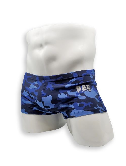 Blue Dino Camo Swim Trunk