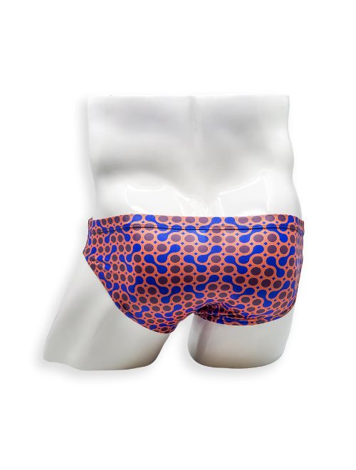 Flat Front Swim Brief - Sunmor Orange