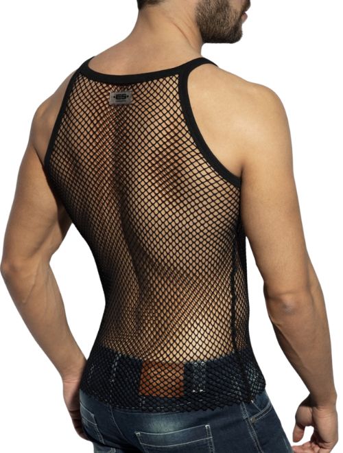 Net Strap Tank Top
