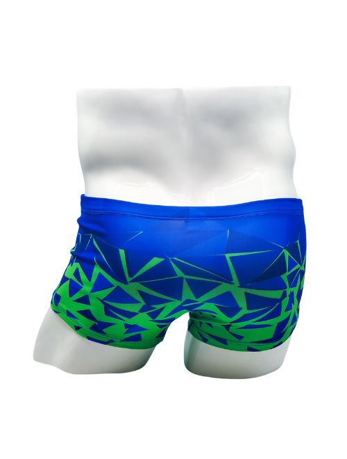 Shatter Box Cut Swim Trunk