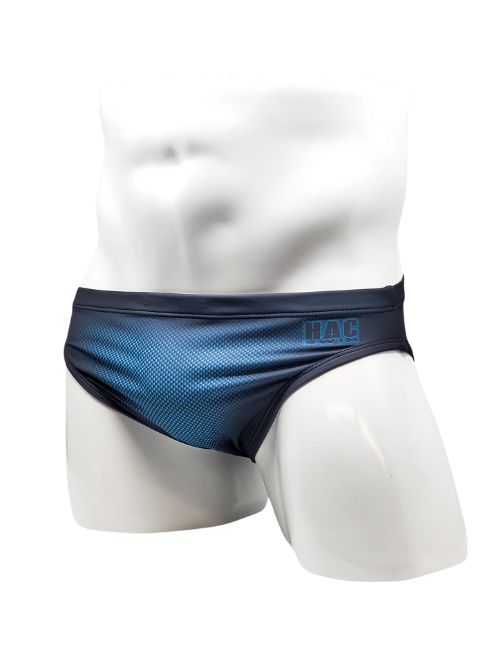 Blue Ballistic Flat Front Swim Brief
