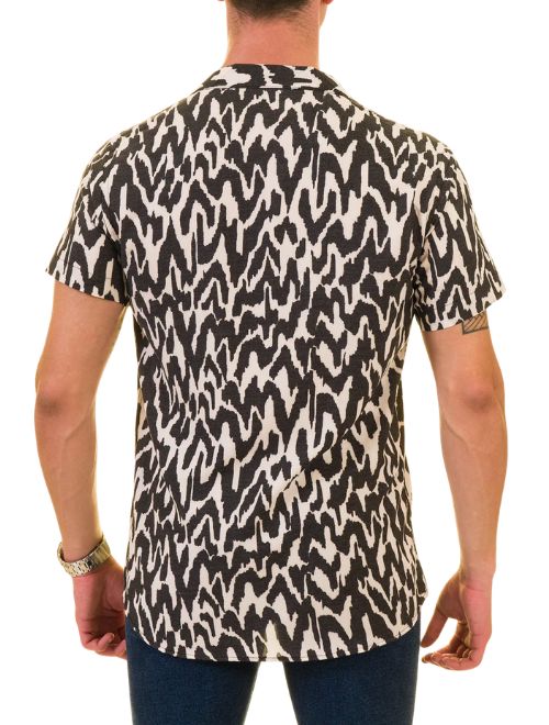 Animal Print Button Up Shirt