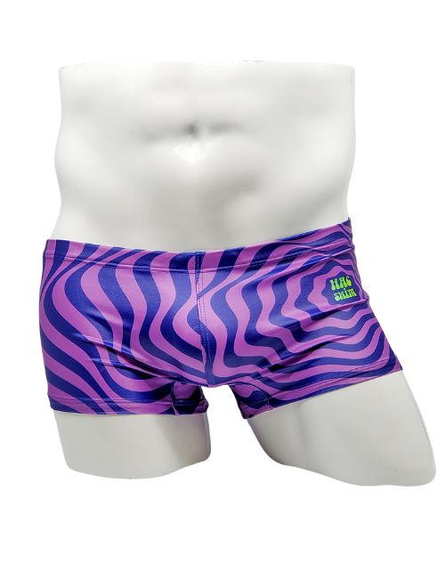 Box Cut Swim Trunk - Purple Wonder