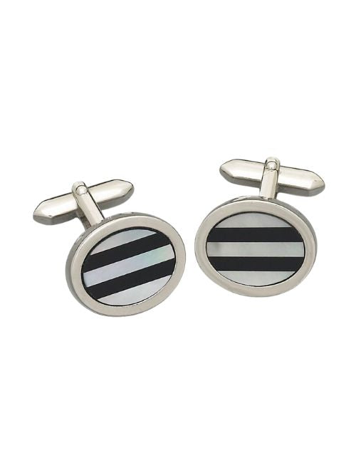 Oval Mother of Pearl Cufflinks