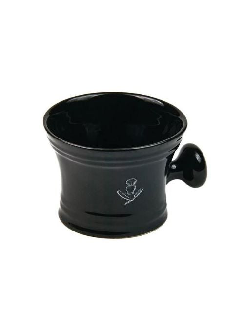 Porcelain Shaving Mug - Black