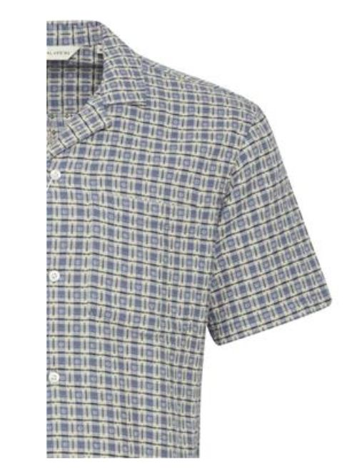 Jacquard Check Short Sleeve Shirt